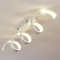 hofstein Plafonnier Rezat LED Blanc, 1 lumière