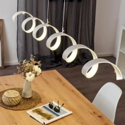 hofstein Plafonnier Rezat LED Blanc, 1 lumière