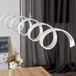 hofstein Plafonnier Rezat LED Blanc, 1 lumière