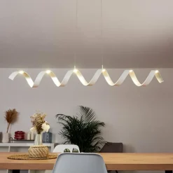 hofstein Plafonnier Rezat LED Blanc, 1 lumière