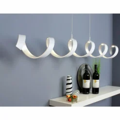 Luce Design Plafonnier Rezat LED Blanc, 1 lumière* Éclairage Led