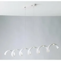 Luce Design Plafonnier Rezat LED Blanc, 1 lumière* Éclairage Led
