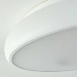 hofstein Plafonnier Rhone LED Blanc, 1 lumière, Changeur de couleurs