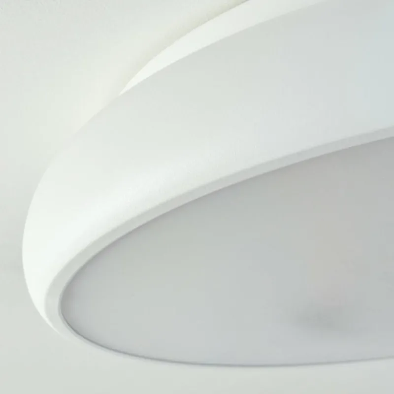 hofstein Plafonnier Rhone LED Blanc, 1 lumière, Changeur de couleurs