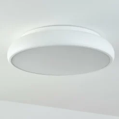 hofstein Plafonnier Rhone LED Blanc, 1 lumière, Changeur de couleurs