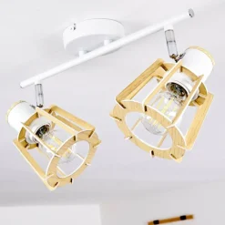 hofstein Plafonnier Rieti Blanc, 2 lumières