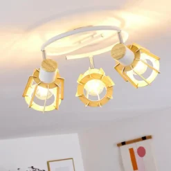 hofstein Plafonnier Rieti Blanc, 3 lumières