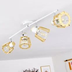 hofstein Plafonnier Rieti Blanc, 4 lumières