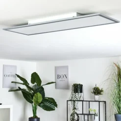 hofstein Plafonnier Ringuelet LED Blanc, 1 lumière, Télécommandes