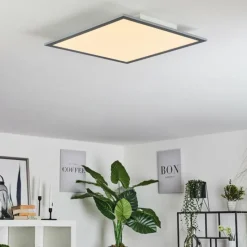 hofstein Plafonnier Ringuelet LED Blanc, 1 lumière, Télécommandes