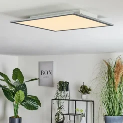 hofstein Plafonnier Ringuelet LED Blanc, 1 lumière, Télécommandes