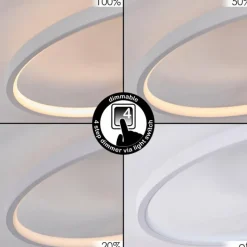 hofstein Plafonnier Rodekro Blanc, 1 lumière