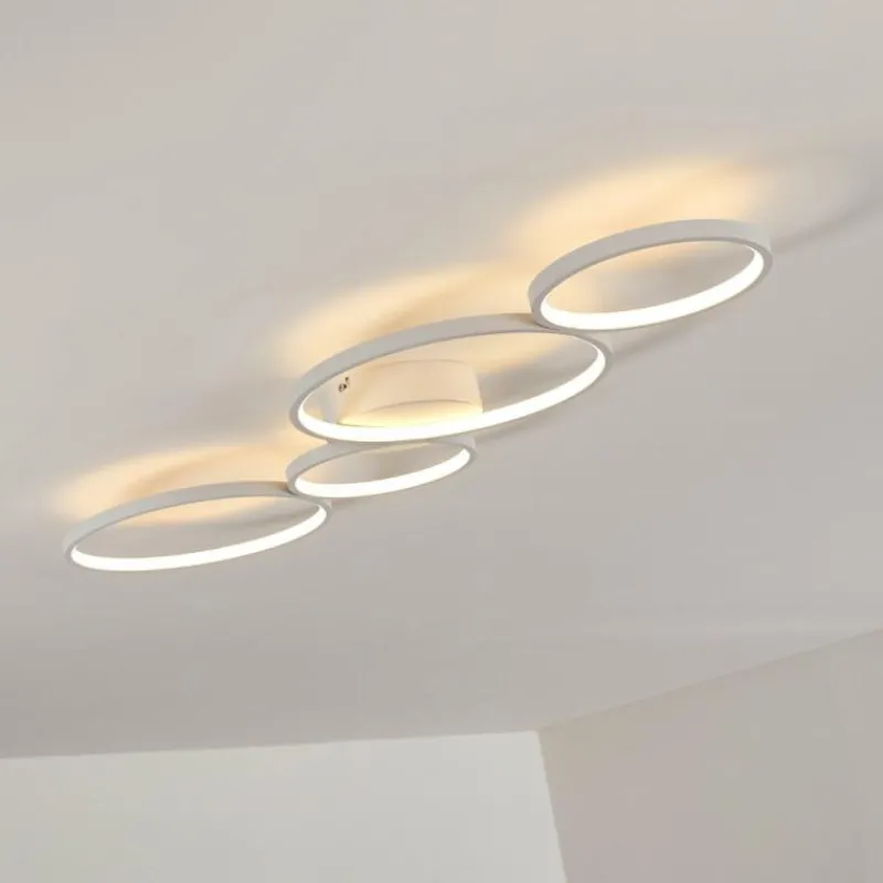 hofstein Plafonnier Rodekro LED Blanc, 1 lumière
