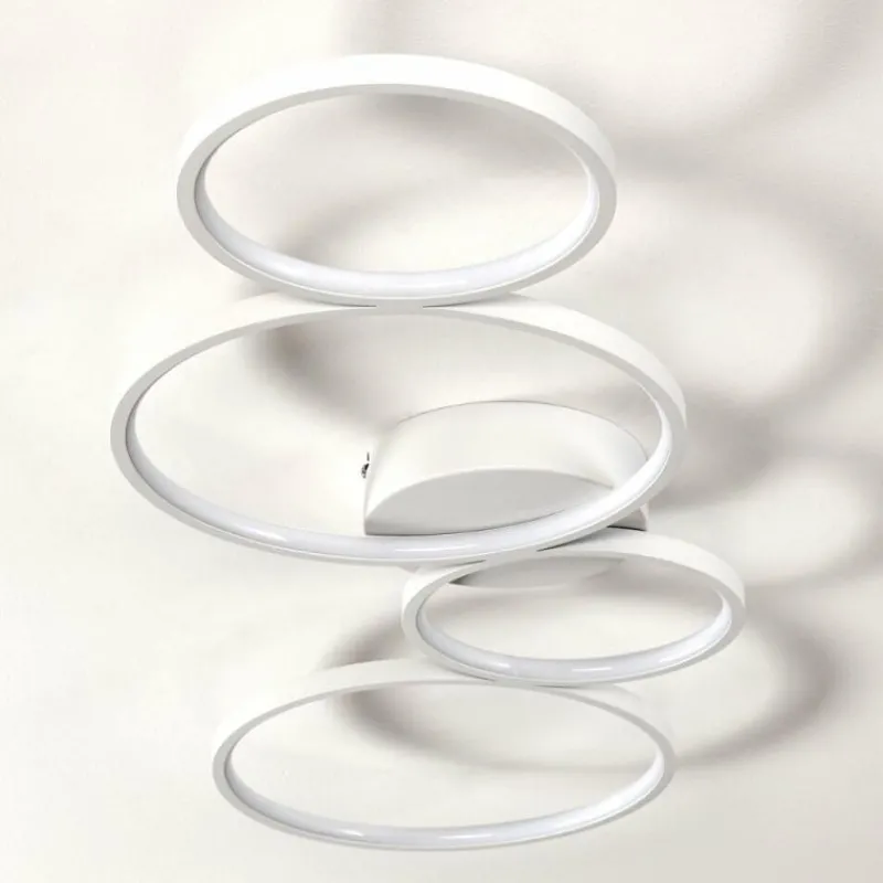 hofstein Plafonnier Rodekro LED Blanc, 1 lumière