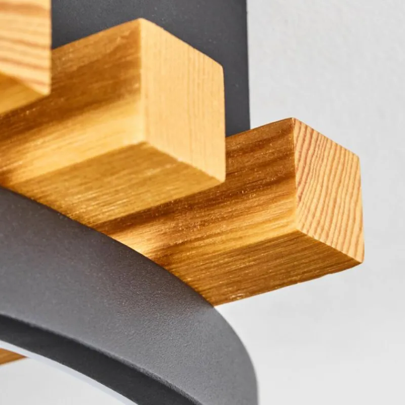 hofstein Plafonnier Rodekro LED Écru, Noir, 1 lumière