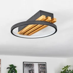 hofstein Plafonnier Rodekro LED Écru, Noir, 1 lumière