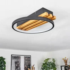 hofstein Plafonnier Rodekro LED Écru, Noir, 1 lumière