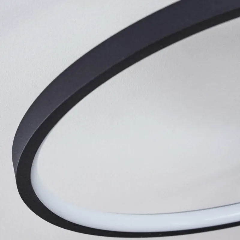 hofstein Plafonnier Rodekro Noir, 1 lumière