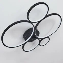 hofstein Plafonnier Rodekro Noir, 1 lumière