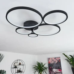 hofstein Plafonnier Rodekro Noir, 1 lumière