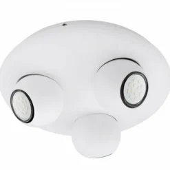 Luminaires Eglo Plafonnier rond à spots Eglo NORBELLO 3 Blanc* Spots Et Projecteurs