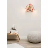 Lampes En Bois-Luminaires Elobra Plafonnier rond Elobra FUCHS FILIP Jaune, Rouge, 3 lumières