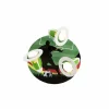 Lampes En Bois-Luminaires Elobra Plafonnier rond Elobra FUSSBALLER Vert, 3 lumières
