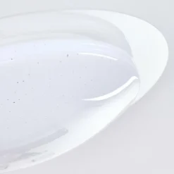 hofstein Plafonnier Rosenga LED Blanc, 1 lumière, Télécommandes