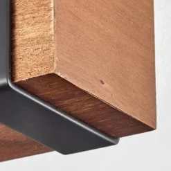 Luminaires Scandinaves-hofstein Plafonnier Safari Brun, Noir, 4 lumières