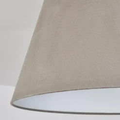 Lampes En Tissu-hofstein Plafonnier Sagu Blanc, 1 lumière