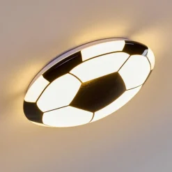 hofstein Plafonnier Sakka LED Noir, Blanc, 1 lumière* Éclairage Led
