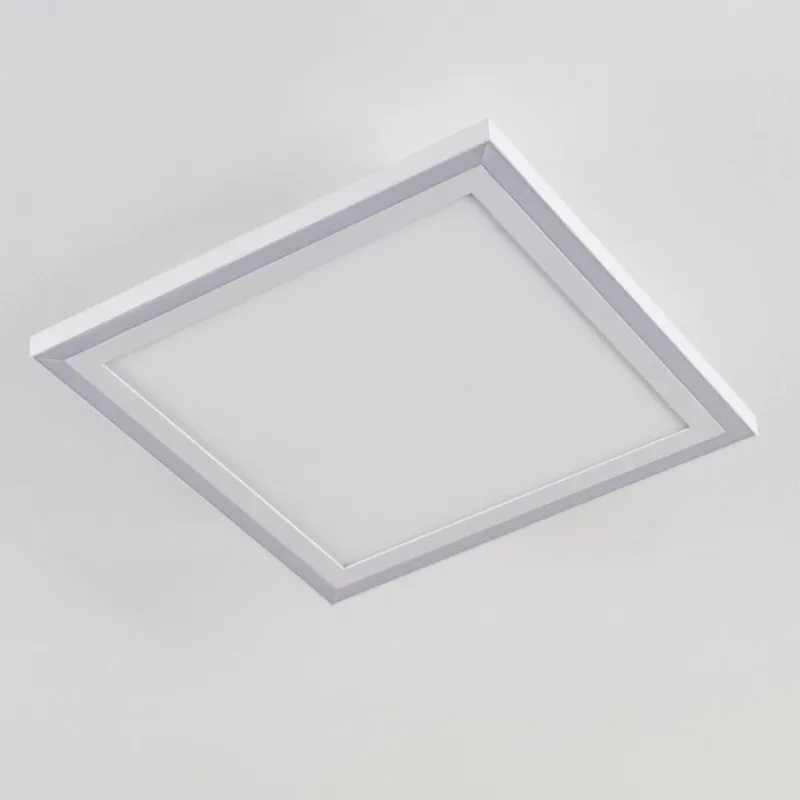 hofstein Plafonnier Salamo LED Blanc, 2 lumières