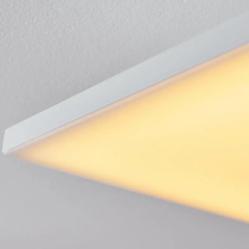 hofstein Plafonnier Salamo LED Blanc, 1 lumière, Télécommandes
