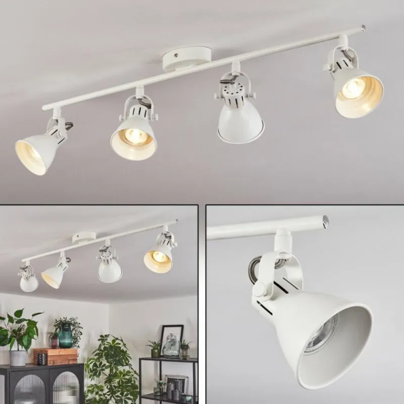 hofstein Plafonnier Salinas LED Blanc, 4 lumières