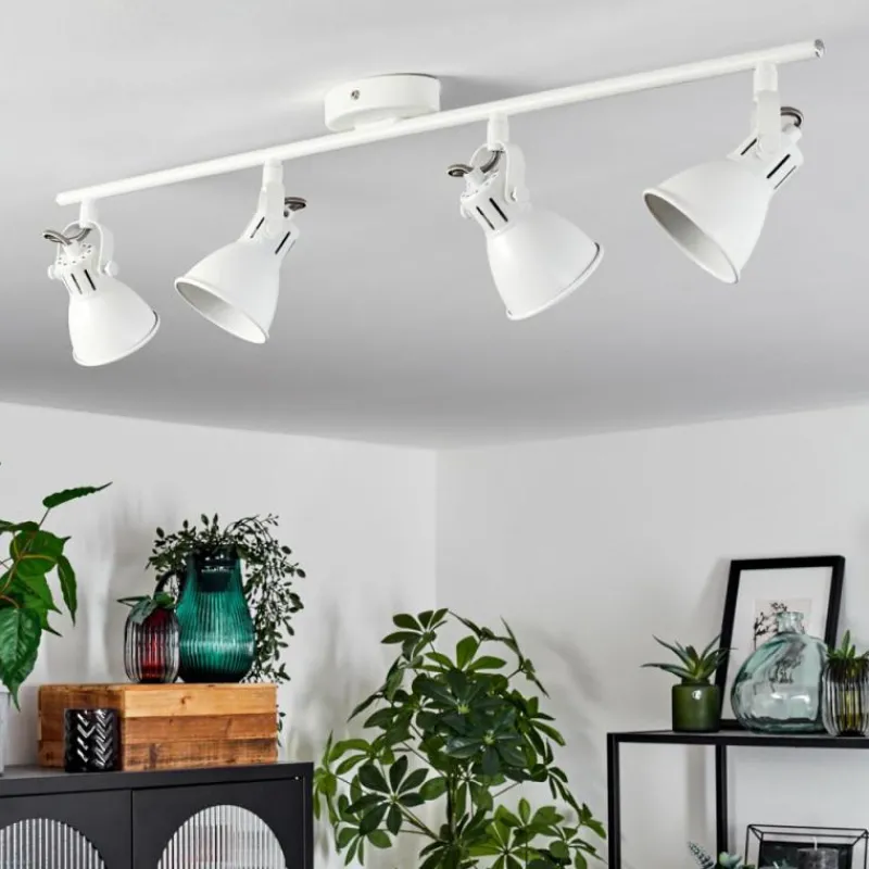 hofstein Plafonnier Salinas LED Blanc, 4 lumières