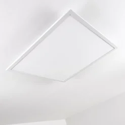 hofstein Plafonnier Salmi LED Aluminium, Blanc, 1 lumière