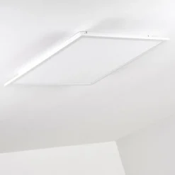 hofstein Plafonnier Salmi LED Aluminium, Blanc, 1 lumière