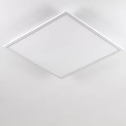 hofstein Plafonnier Salmi LED Aluminium, Blanc, 1 lumière