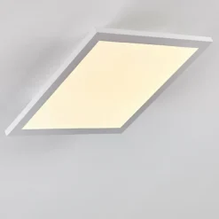 hofstein Plafonnier Salmi LED Aluminium, Blanc, 1 lumière