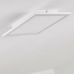 hofstein Plafonnier Salmi LED Aluminium, Blanc, 1 lumière