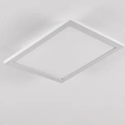 hofstein Plafonnier Salmi LED Aluminium, Blanc, 1 lumière