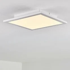 hofstein Plafonnier Salmi LED Aluminium, Blanc, 1 lumière
