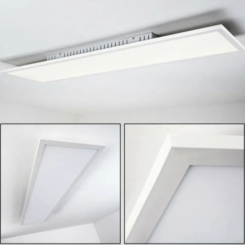 hofstein Plafonnier Salmi LED Blanc, 1 lumière