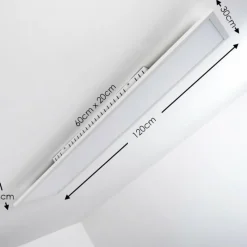 hofstein Plafonnier Salmi LED Blanc, 1 lumière