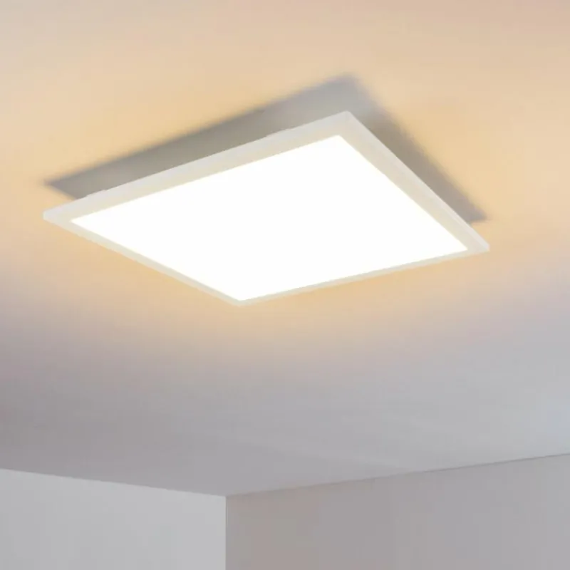 hofstein Plafonnier Salmi LED Blanc, 1 lumière