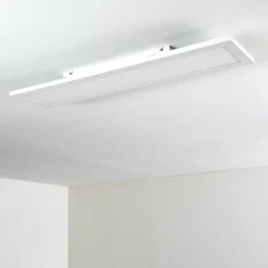 hofstein Plafonnier Salmi LED Blanc, 1 lumière, Télécommandes