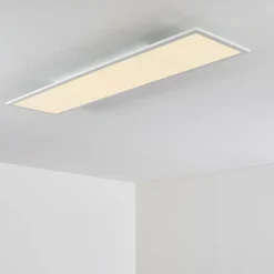 hofstein Plafonnier Salmi LED Blanc, 1 lumière, Télécommandes