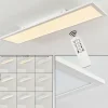 hofstein Plafonnier Salmi LED Blanc, 1 lumière, Télécommandes