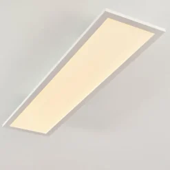 hofstein Plafonnier Salmi LED Blanc, 1 lumière, Télécommandes