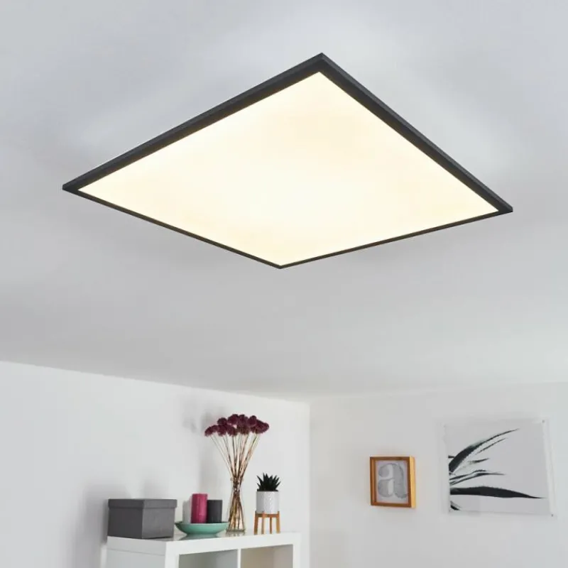 hofstein Plafonnier Salmi LED Gris, Blanc, 1 lumière